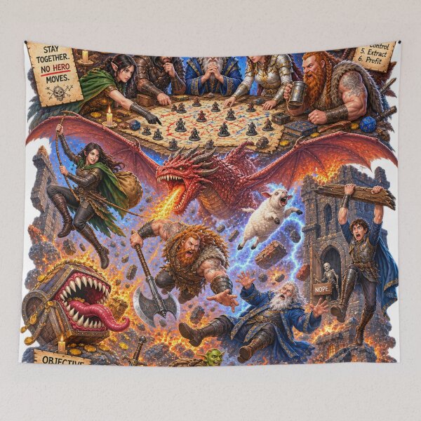 Item preview, RPG Humor: The Plan Was Flawless designed and sold by Spectrum House Designs.
