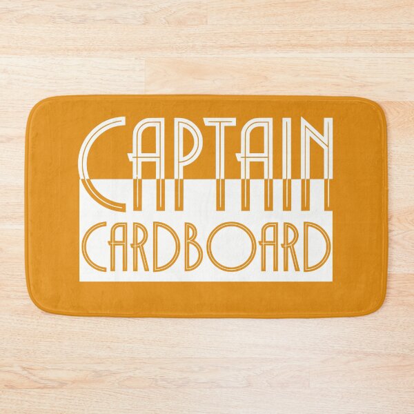 Item preview, Captain Cardboard Board Game Lover Text Art Orange designed and sold by TackyTime.