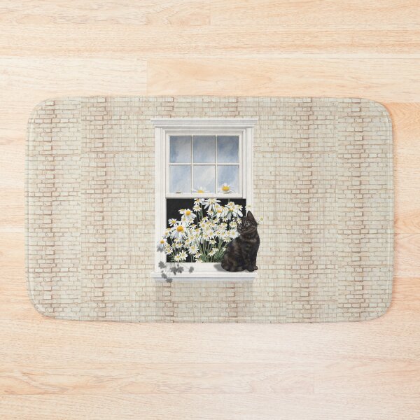 Item preview, Cat on a windowsill designed and sold by Zestypickles.