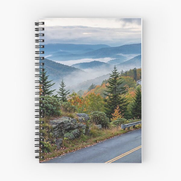 Item preview, Serene Mountain Road in Autumn designed and sold by Savannah Gibbs.