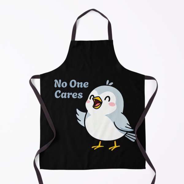Item preview, No One Cares Blue Bird designed and sold by WrenAndWhimsy.