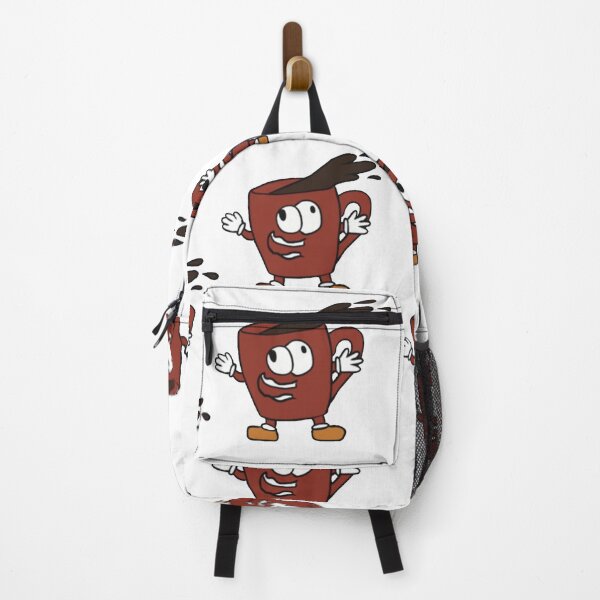 Item preview, Over Caffeinated Coffee Cup Cartoon Hyped Barista designed and sold by The Soapiest Goat.