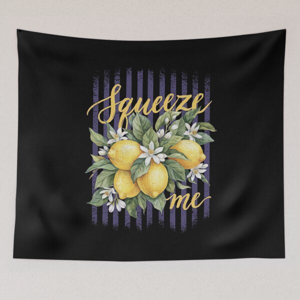 Item preview, Squeeze Me Lemon Quote Cute Citrus Fruit Summer Pun designed and sold by Dabbing Turtle Designs.