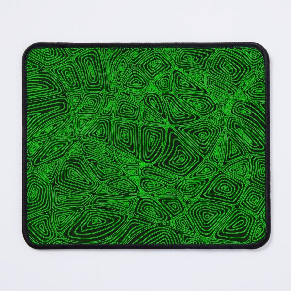 Item preview, Electric Neon Slime Green Fingerprint Tangle designed and sold by Honeybee Cameron.