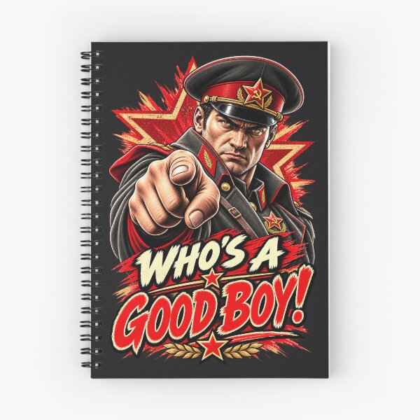 Item preview, Who’s a Good Boy? — The Commissar Wants to Know designed and sold by Sanctum Icons.