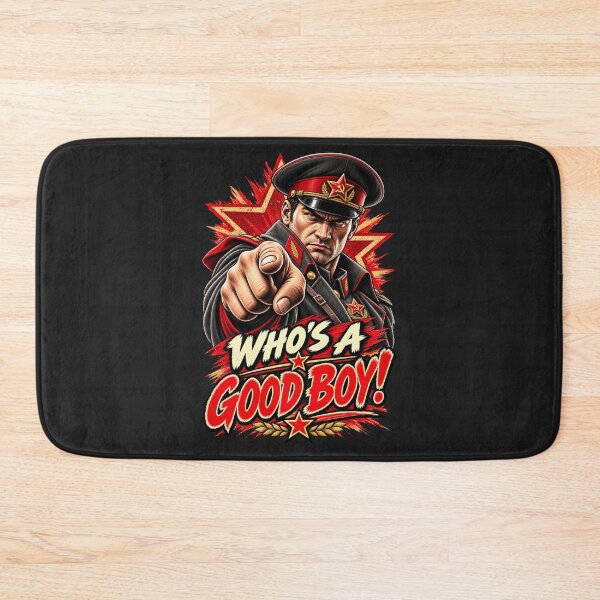 Item preview, Who’s a Good Boy? — The Commissar Wants to Know designed and sold by Sanctum Icons.