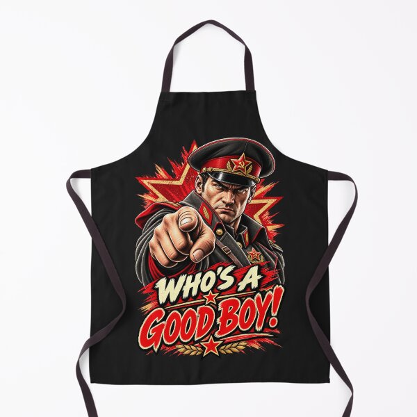 Item preview, Who’s a Good Boy? — The Commissar Wants to Know designed and sold by Sanctum Icons.