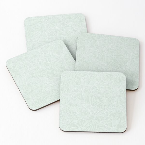 Item preview, Pale Green Fingerprint Tangle designed and sold by Honeybee Cameron.