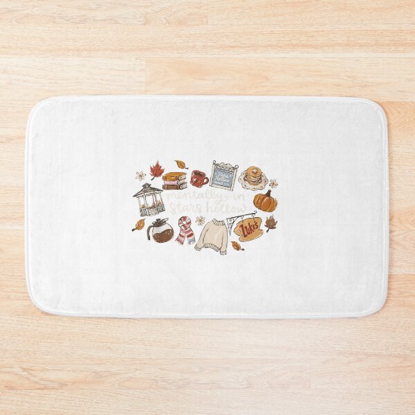 Item preview, Mentally In Stars Hollow – Cozy Autumn Coffee Town designed and sold by Pixele.