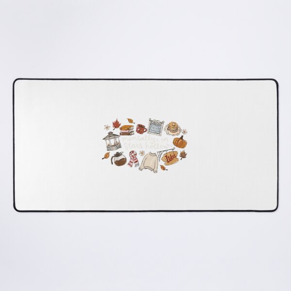 Item preview, Mentally In Stars Hollow – Cozy Autumn Coffee Town designed and sold by Pixele.