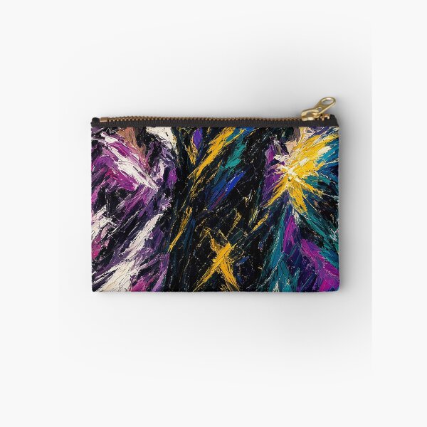 Item preview, Vibrant Multi-Color Expressionist Trio – Man and Two Women in Bold Palette designed and sold by MFMart.