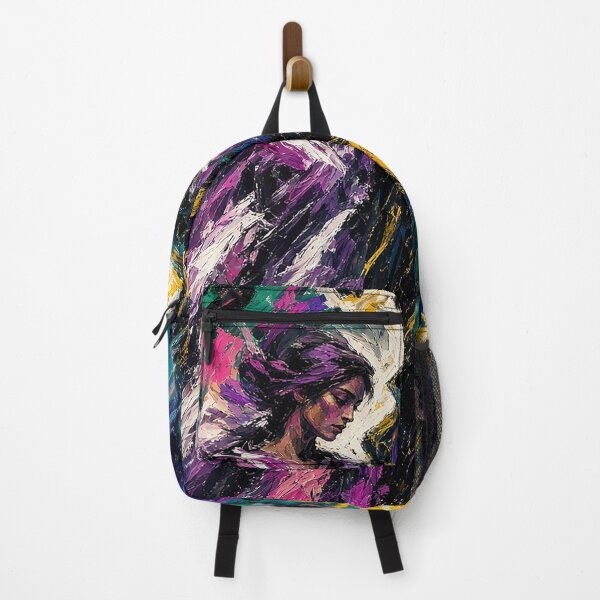 Item preview, Vibrant Multi-Color Expressionist Trio – Man and Two Women in Bold Palette designed and sold by MFMart.