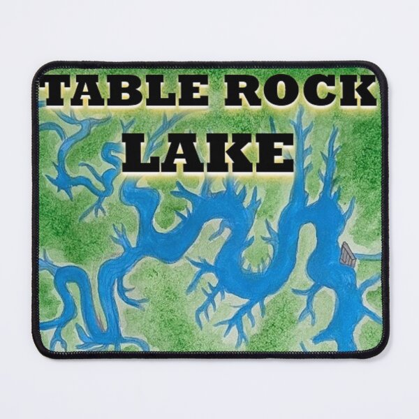 Item preview, Table Rock Lake map view designed and sold by Matt Starr Fine Art .