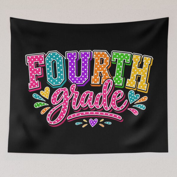 Item preview, Fourth Grade Teacher Polka Dot Tee – Cute Cottagecore Back to School Shirt for 4th Grade Teachers designed and sold by Teetreasure2.