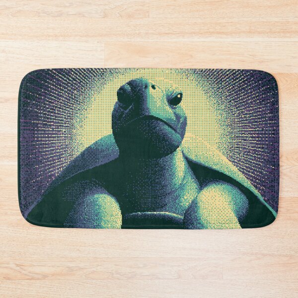Item preview, Retro Glow Sea Turtle  designed and sold by ClubVacay.