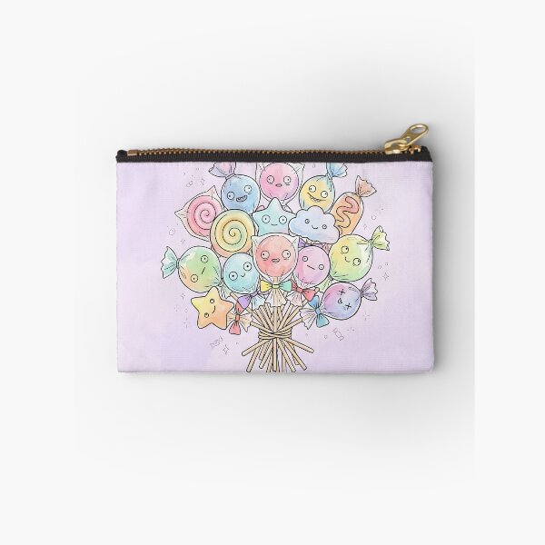 Item preview, Cute Wrapped Lollipops Pile Kawaii Candy Art designed and sold by DuckOddity.