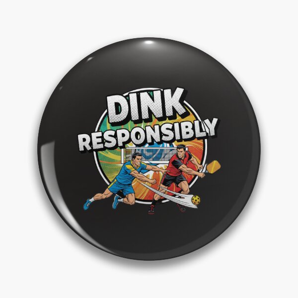 Item preview, Funny Pickleball Dad - Dink Responsibly Shirt designed and sold by GreyTee.