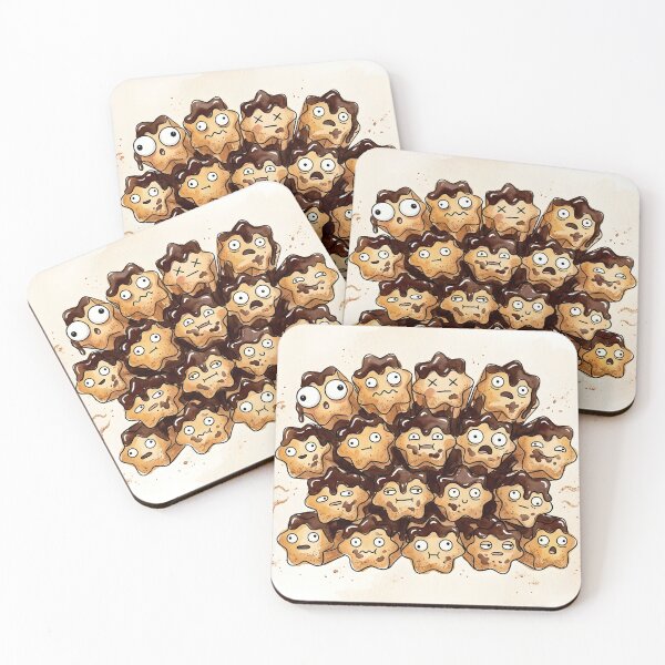 Item preview, Cute Churros with Chocolate Dip Kawaii Dessert Art designed and sold by DuckOddity.