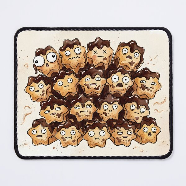 Item preview, Cute Churros with Chocolate Dip Kawaii Dessert Art designed and sold by DuckOddity.