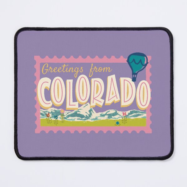 Item preview, Greetings from Colorado Postcard designed and sold by Miss Cassie Bee.