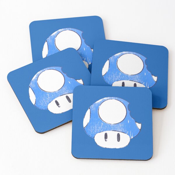 Item preview, Blue Mushroom Bite designed and sold by JoshBeck.