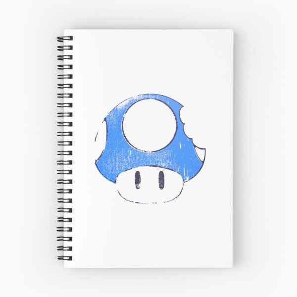 Item preview, Blue Mushroom Bite designed and sold by JoshBeck.