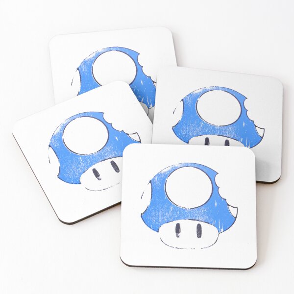 Item preview, Blue Mushroom Bite designed and sold by JoshBeck.