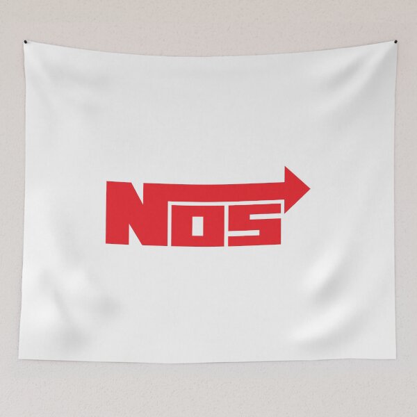 Item preview, Vintage NOS Nitrous Oxide Systems Warning Label Sticker | Retro Drag Racing Decal | Classic Racing Garage Art designed and sold by collectees1.