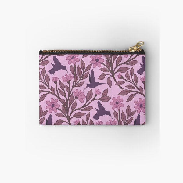 Item preview, Grape colored hummingbirds on pale lavender designed and sold by MarySchwindt.