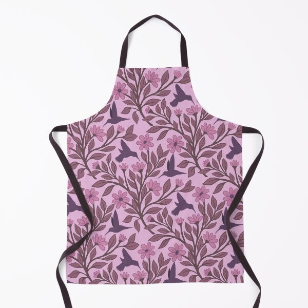 Item preview, Grape colored hummingbirds on pale lavender designed and sold by MarySchwindt.
