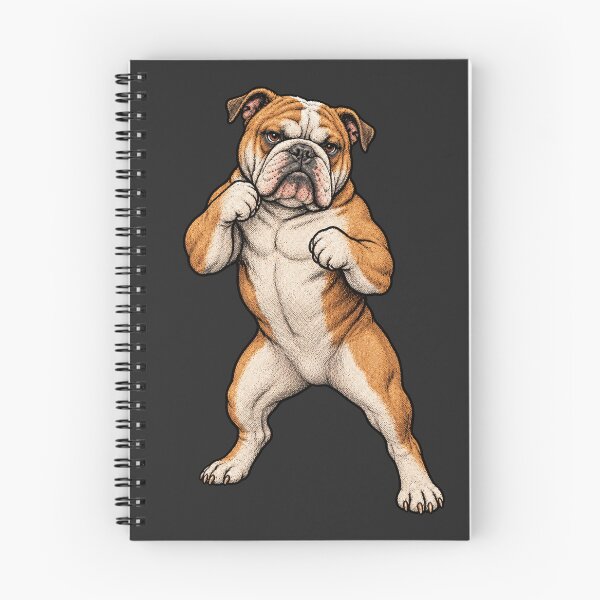 Item preview, Funny Fighting Bulldog – Vintage Dog Meme designed and sold by yayor.