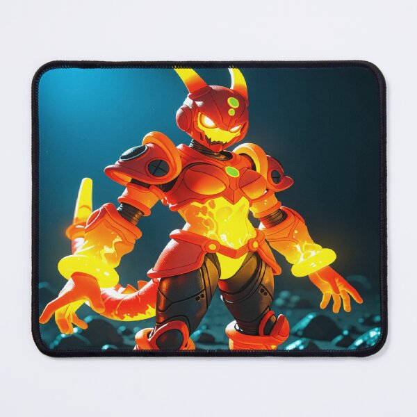 Item preview, Cyber Mecha Dragon - Prototype Fire Art designed and sold by Freestyle Prints.