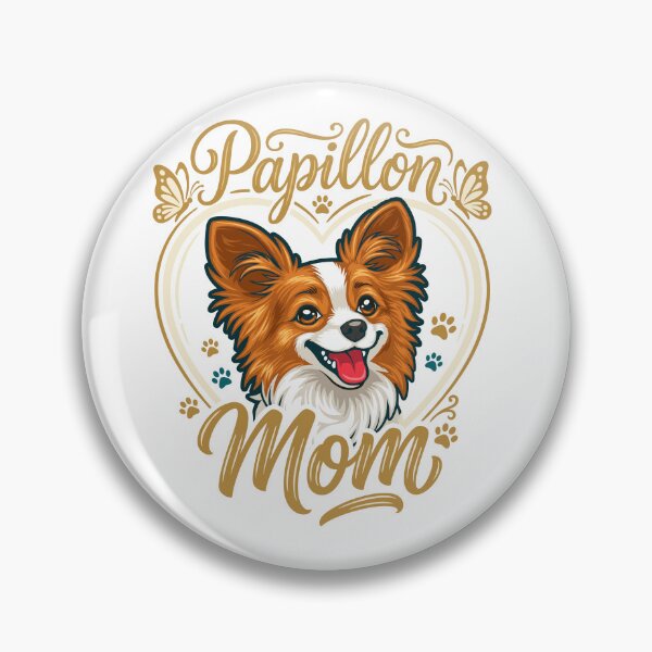 Item preview, Papillon People™ Papillon Mom Dog Portrait Heart Wreath Art designed and sold by ACSBRANDS.