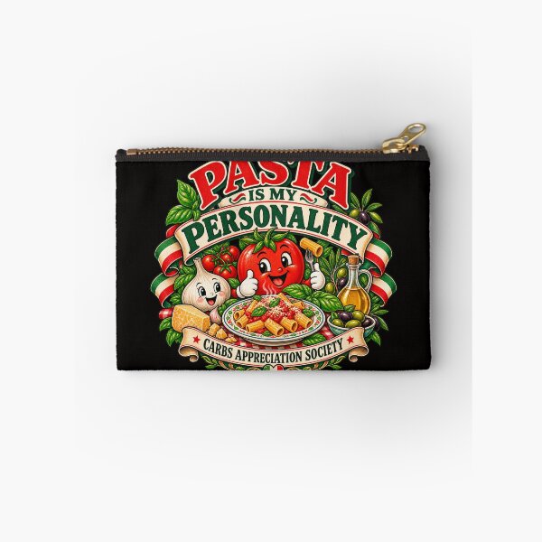 Item preview, Pasta Is My Personality – Funny Italian Food Lover Retro Badge designed and sold by Emoji Emblems.