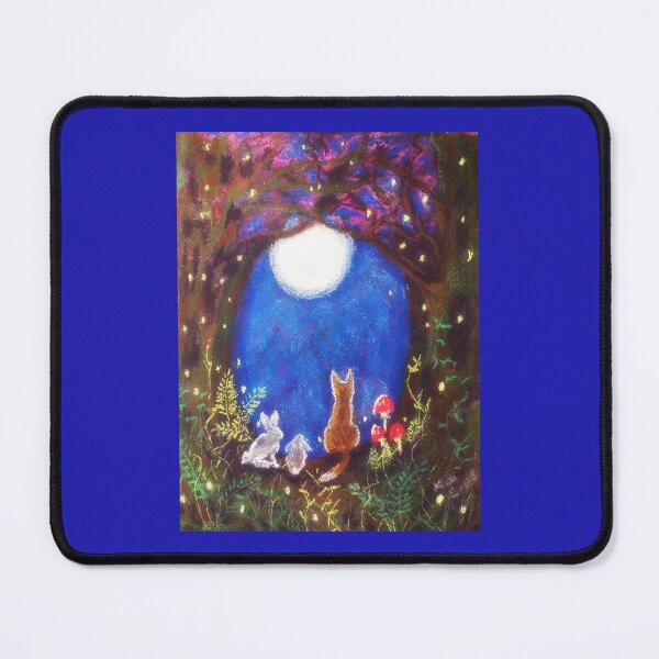 Item preview, Woodland Moon In Mixed Media designed and sold by Kimberly Sells Studio.