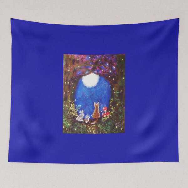 Item preview, Woodland Moon In Mixed Media designed and sold by Kimberly Sells Studio.