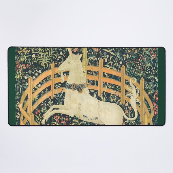 Item preview, Hunt of the Unicorn: The Unicorn in Captivity/The Unicorn Rests in a Garden, Tapestry, 1505 designed and sold by The Gaping Maw.