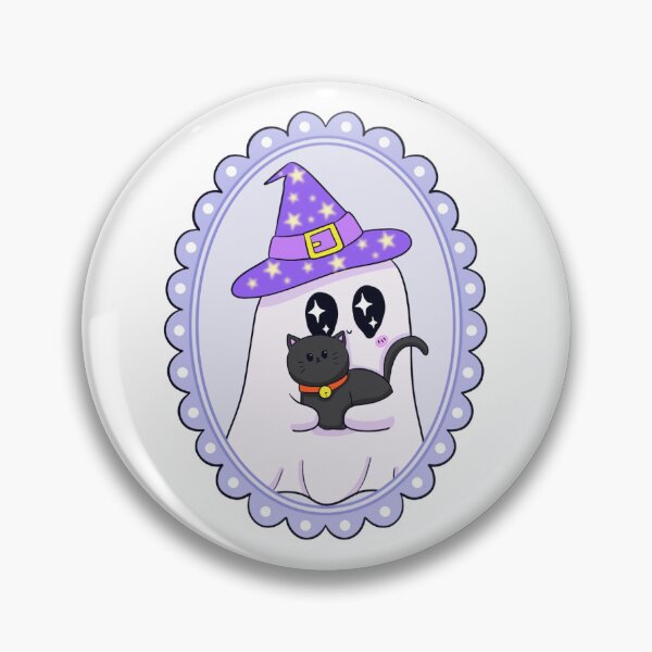 Item preview, Cute Ghost and Bats for Spooky Season designed and sold by CursedButCute1.