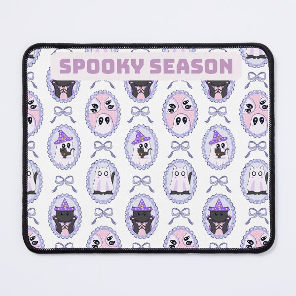 Item preview, Cute Ghost and Bats for Spooky Season designed and sold by CursedButCute1.