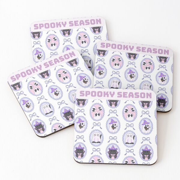 Item preview, Cute Ghost and Bats for Spooky Season designed and sold by CursedButCute1.