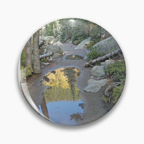 Item preview, Mountain Trail Reflections at Bear Lake, RMNP designed and sold by South 500 Photography.