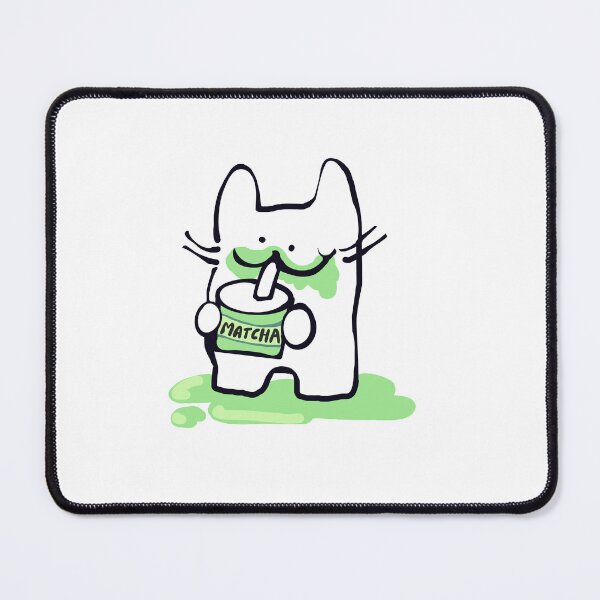 Item preview, MATCHA lover - silly goofy little dude designed and sold by MileAMinBrain.