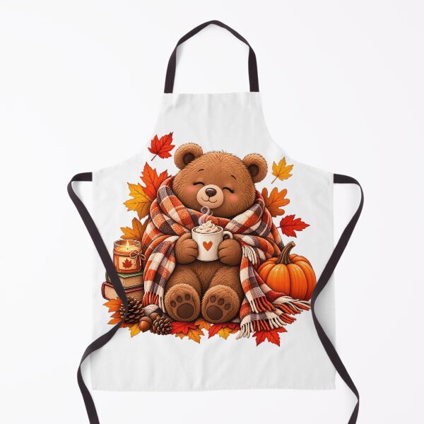 Item preview, Cozy Teddy Bear Autumn Vibes designed and sold by TinyWeird.