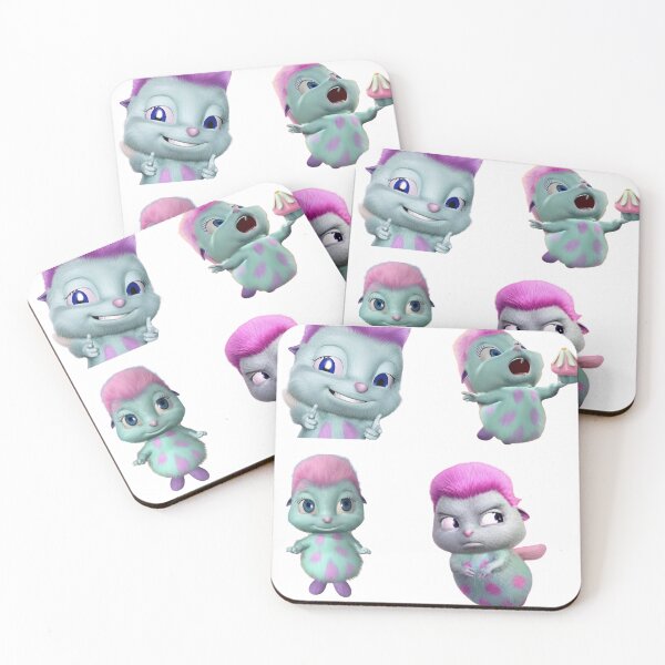 Aperçu de l'œuvre Pack d'autocollants Bibble 4 créée et vendue par Artbychiii.