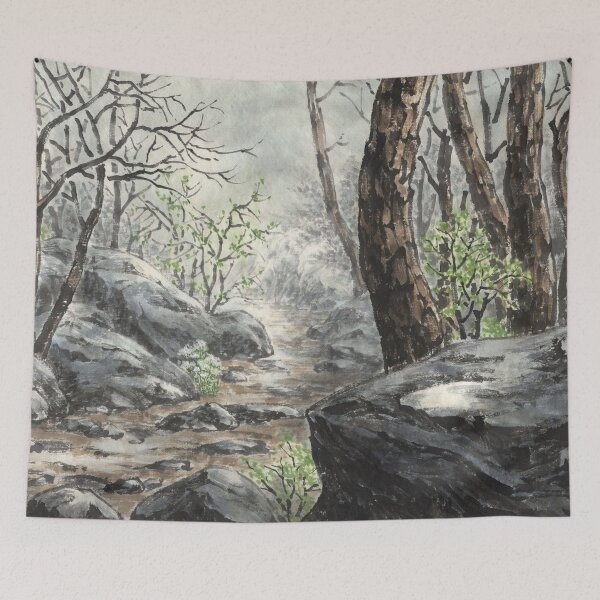 Item preview, March 15th birthday flower Poison Hemlock Landscape designed and sold by birthflower.