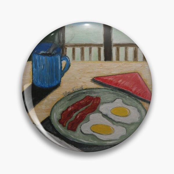 Item preview, Breakfast with eggs, bacon and coffee designed and sold by ivanpenchevart.