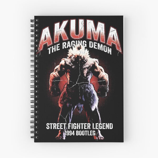 Item preview, Akuma Street Fighter Bootleg Video Game Streetwear Tee designed and sold by Senpaiwaves.
