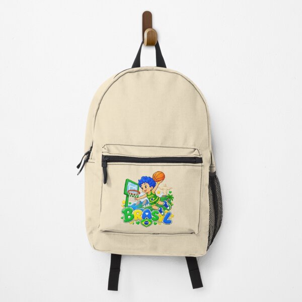 Item preview, Brasil Hoops & Hearts – Cute Chibi Basketball Art designed and sold by Tiger Mochi Club.