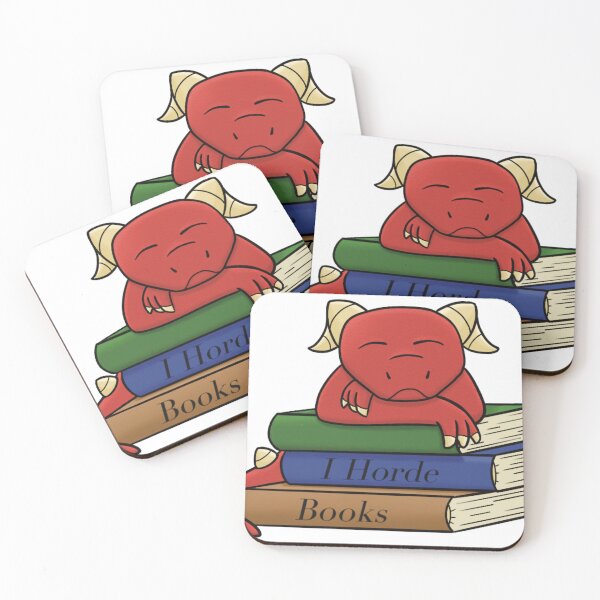Item preview, I Hoard Books Funny Dragon Bookworm Literary Gift designed and sold by The Soapiest Goat.