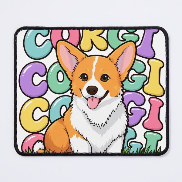 Item preview, retro corgi dog designed and sold by WehnerCarmela.